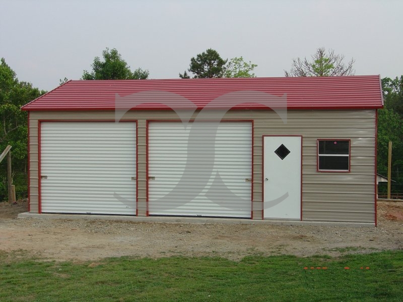 Garage | Boxed Eave Roof | 22W x 36L x 9H | Side Entry Garage Garage | Boxed Eave Roof | 22W x 36L x 9H | Side Entry Garage