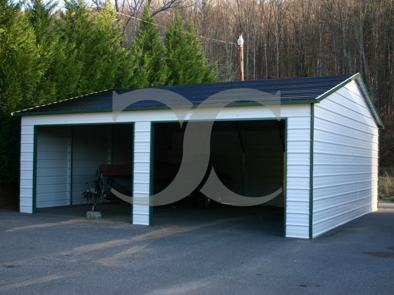 Garage | Boxed Eave Roof | 22W x 26L x 9H | Side Entry Garage Garage | Boxed Eave Roof | 22W x 26L x 9H | Side Entry Garage