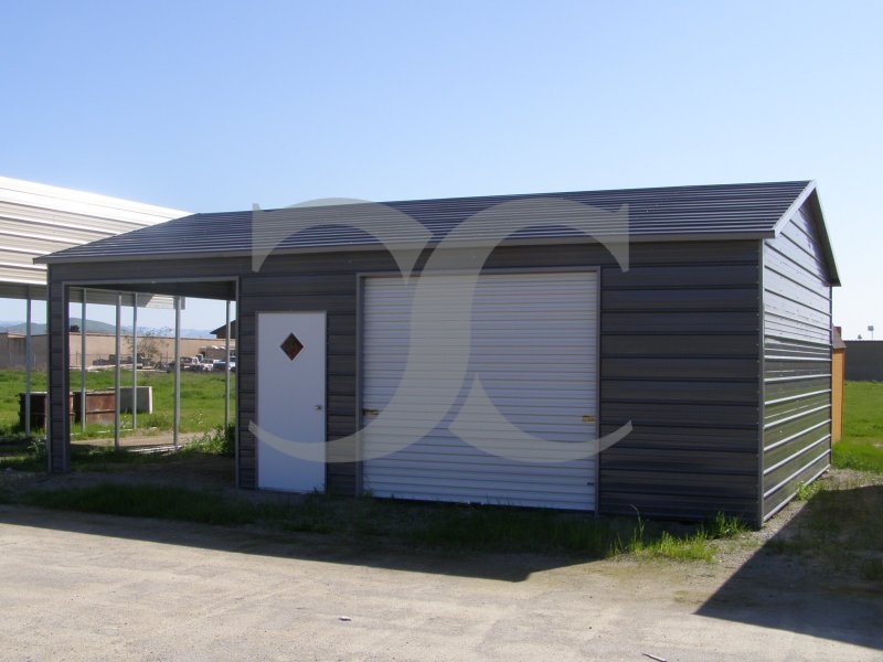 Garage | Boxed Eave Roof | 22W x31 L x 9H | Boxed Eave Garage Garage | Boxed Eave Roof | 22W x31 L x 9H | Boxed Eave Garage